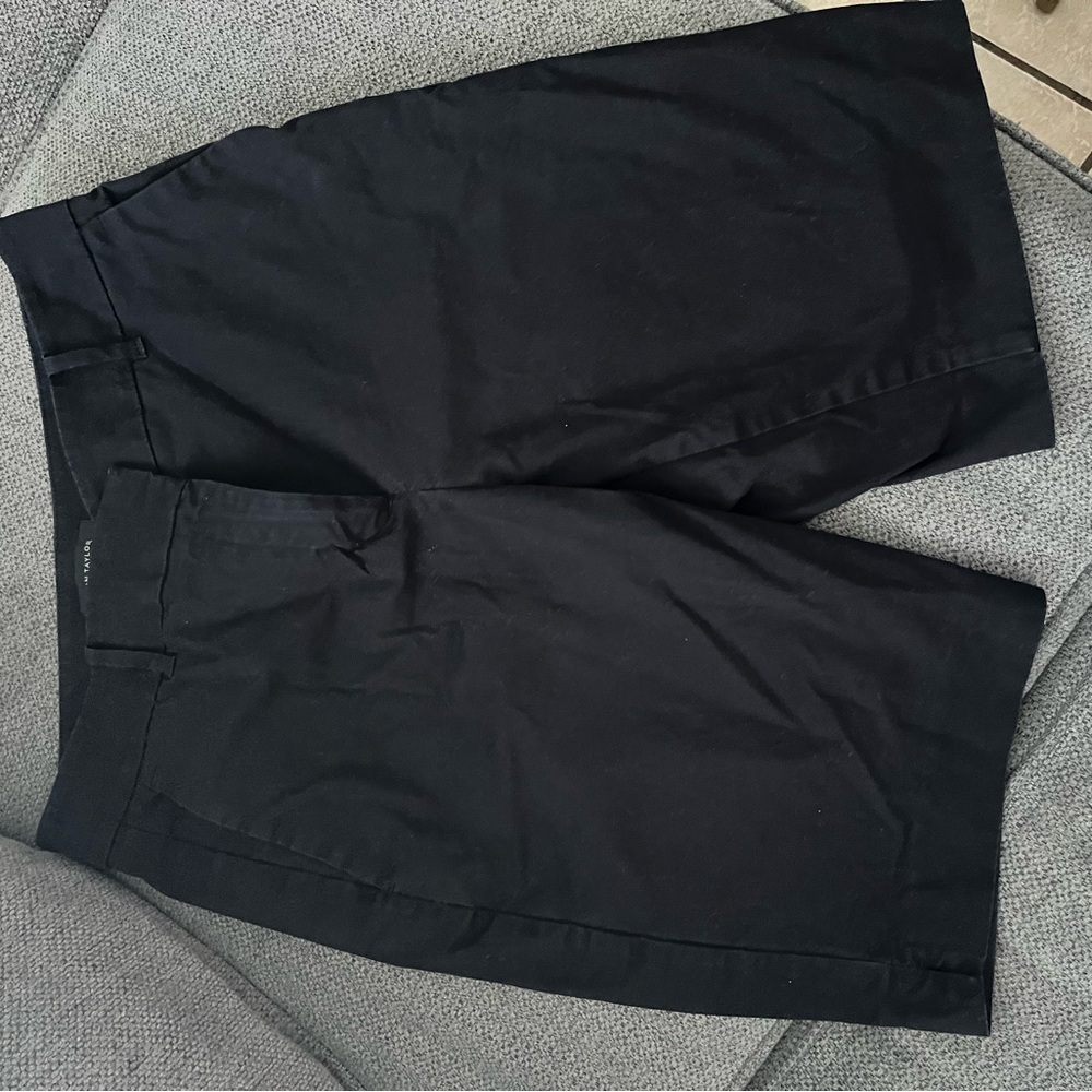 Ann Taylor Charcoal Knee-Length Shorts